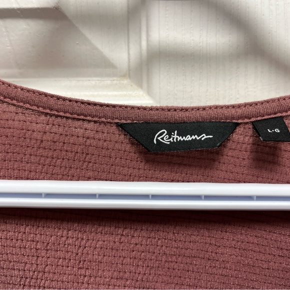 3/4 balloon sleeve tiered textured swing dress - Picture 4 of 6